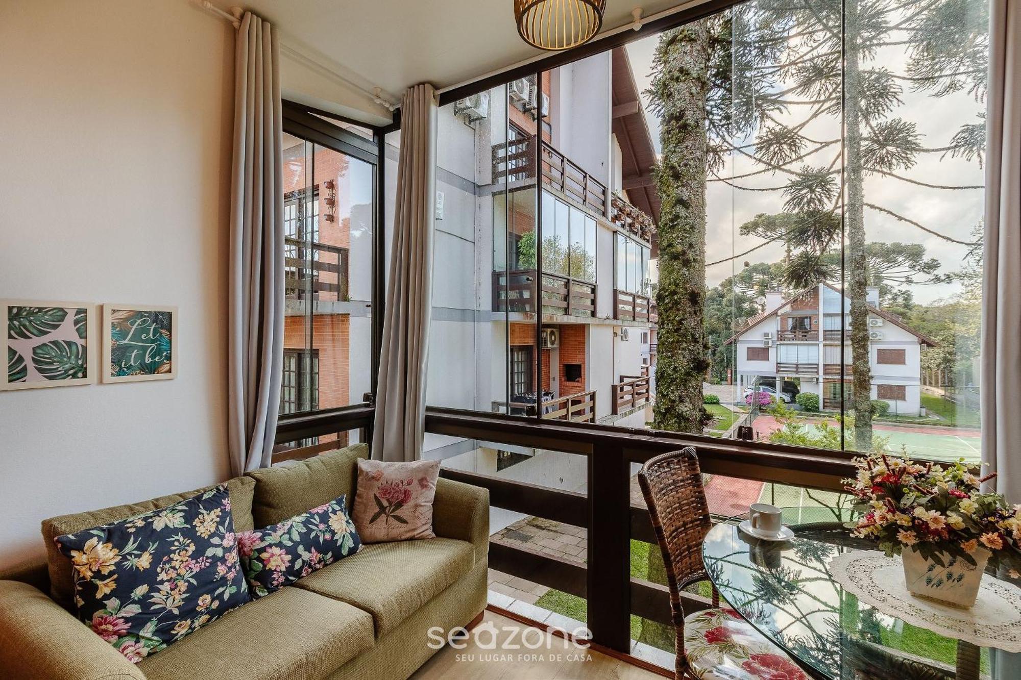 Apto Duplex C/ Lareira 100M Do Lago Negro Rln204 Gramado Eksteriør billede