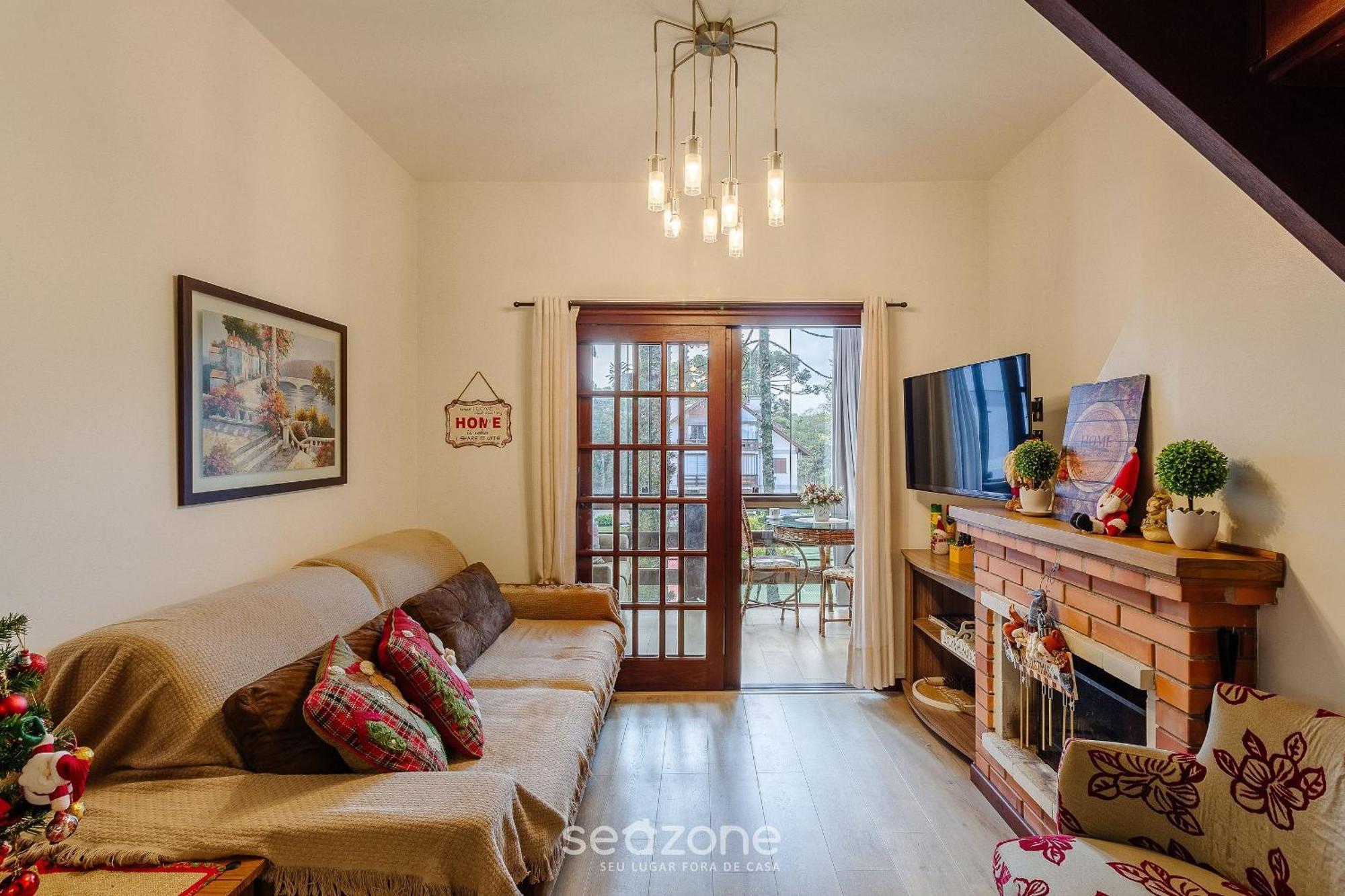 Apto Duplex C/ Lareira 100M Do Lago Negro Rln204 Gramado Eksteriør billede