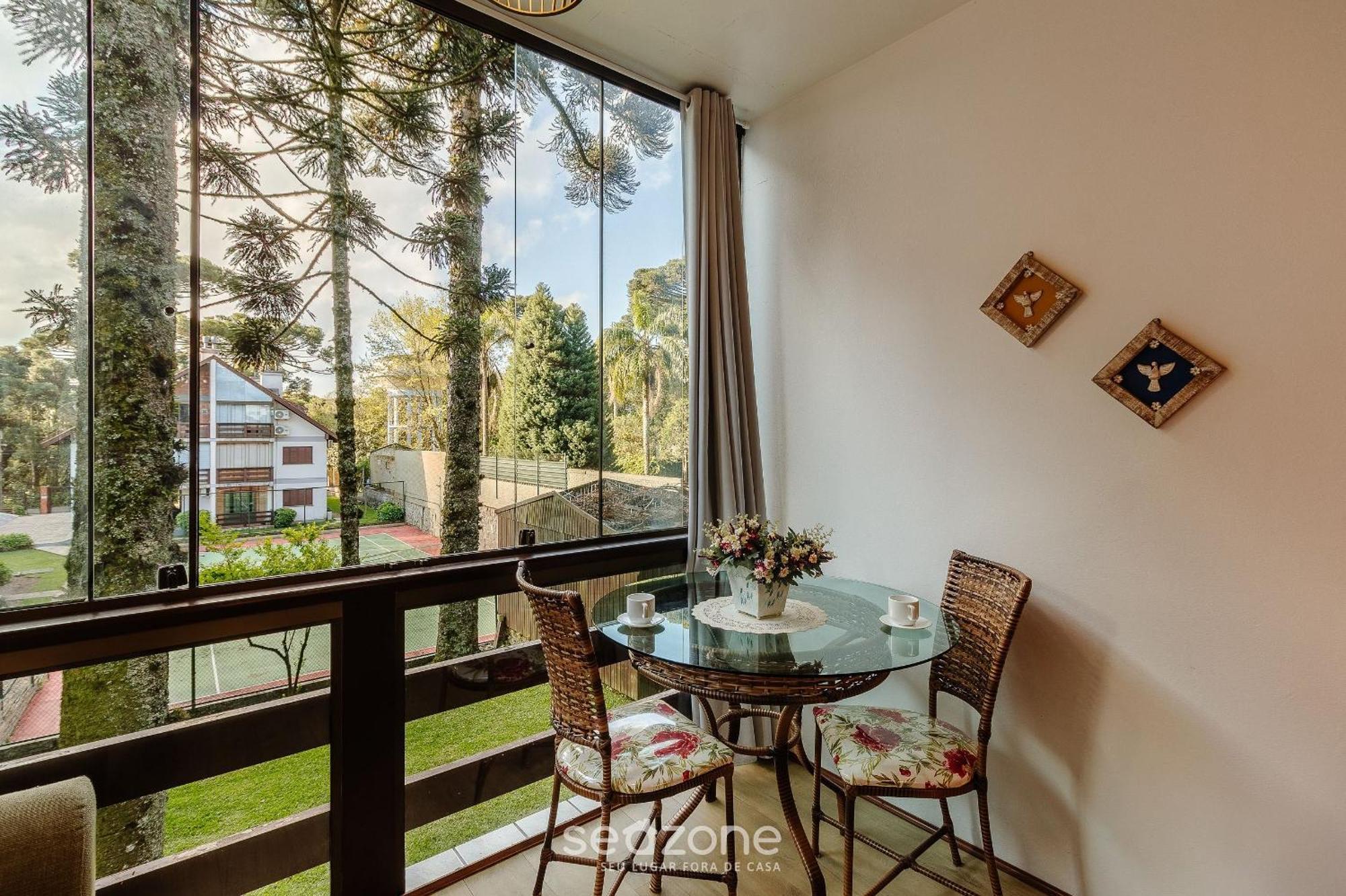Apto Duplex C/ Lareira 100M Do Lago Negro Rln204 Gramado Eksteriør billede